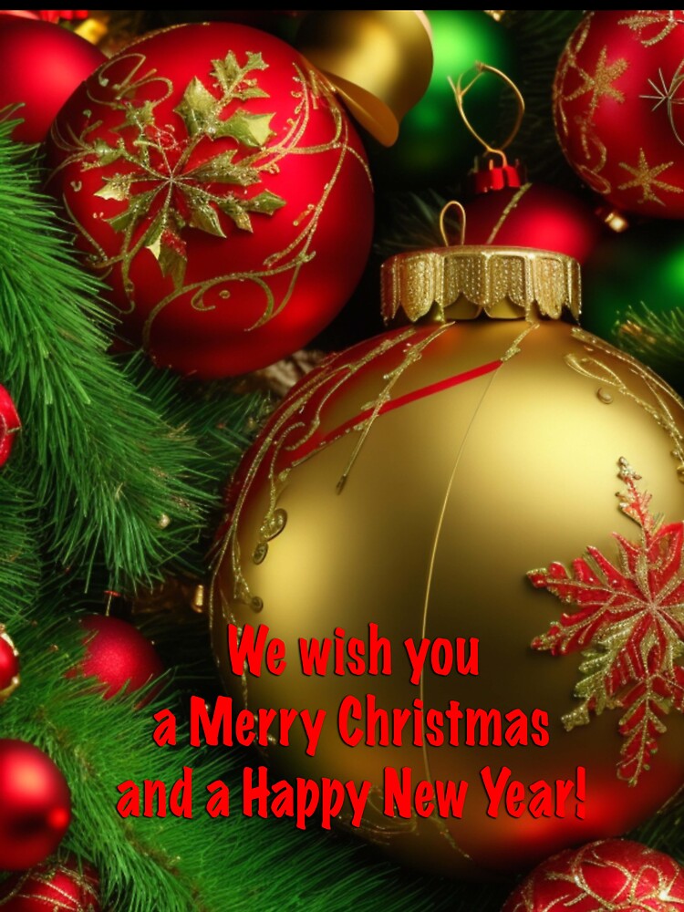 Classic Christmas Greetings by likbatonboot