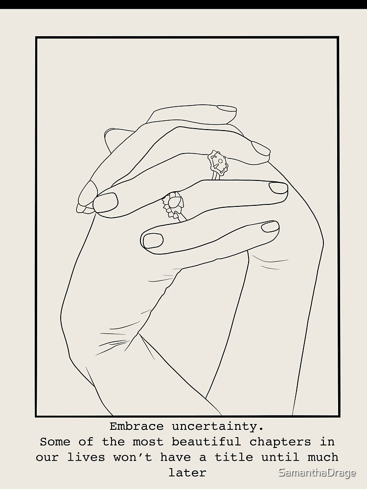 Minimal Dark Academia Poster by SamanthaDrage