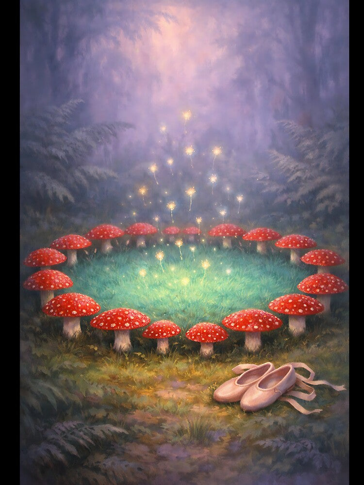 The Mushroom Circle Portal - Fairycore by bapupa