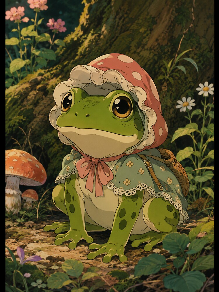 Woodland Cottage Frog by bapupa