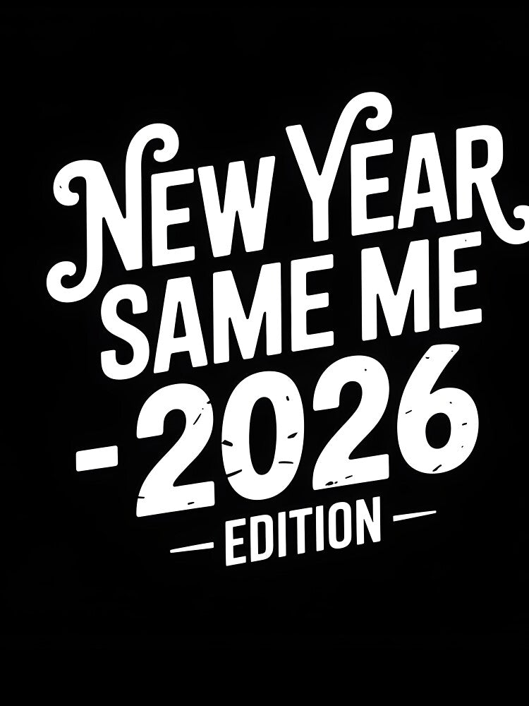 New Year Some Me 2026 Edition-Funny sarcastic New Year T-shirt by Viktorio Art Shop