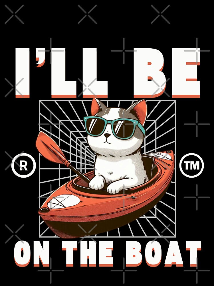 Cat on the canoe by Peerless-Prime
