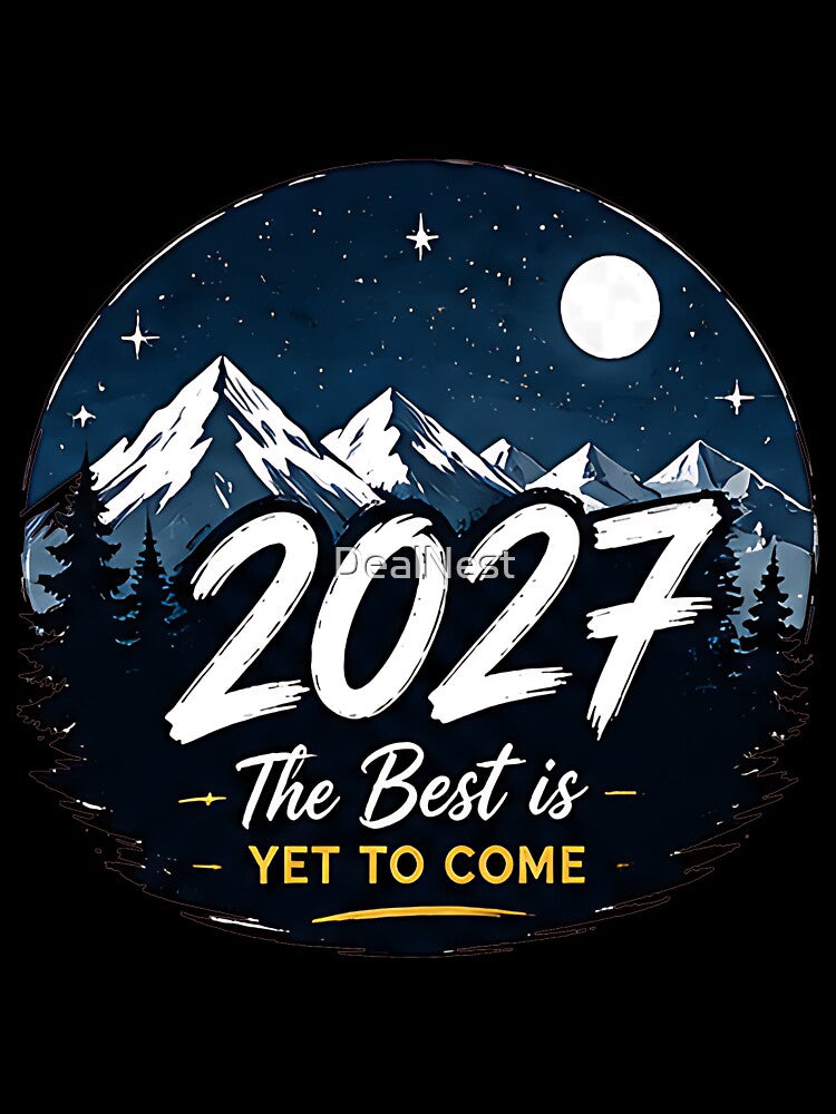 2027 The Best Is Yet to Come T-Shirt by DealNest