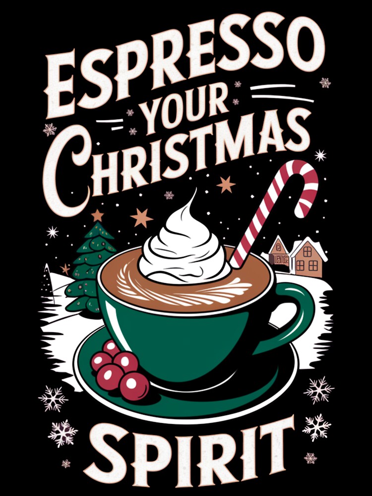 Espresso Your Christmas Spirit by Buntrockstore