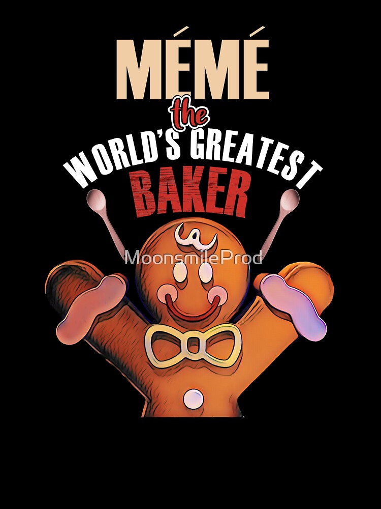 Grandma Holiday Baker - MeMe The World's Best Baker by MoonsmileProd