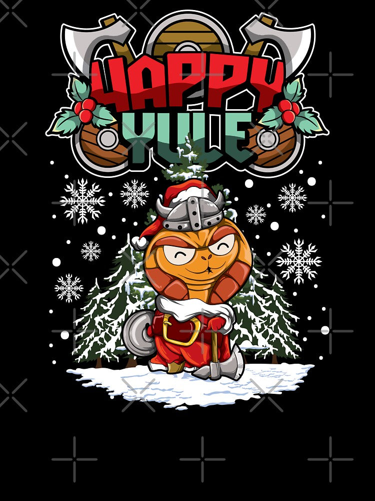 Happy Yule - Viking Christmas - Cobra Snake by anziehend