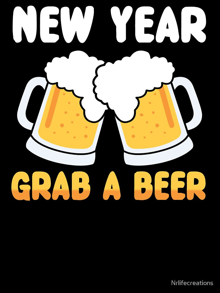 New Year Grab A Beer Shirt, New Years Party Shirt, New Years Eve Shirt, 2020 Shirt by Nrlifecreations