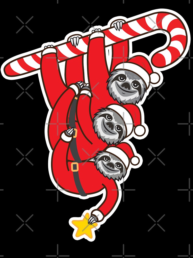 Sloth CandyCane by plushism