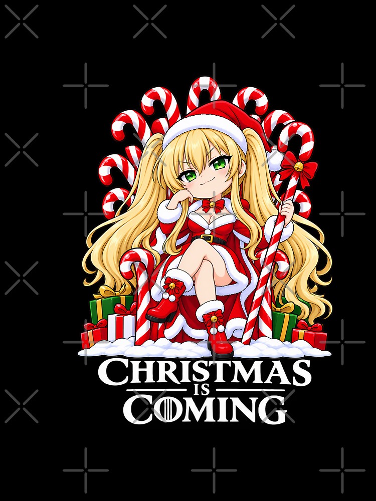 White Kekkai Sensen Christmas Candy Cane Throne by SolenneAzur