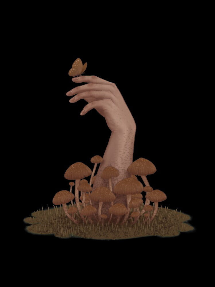 Mushroom Hand by HuntingForTeeth