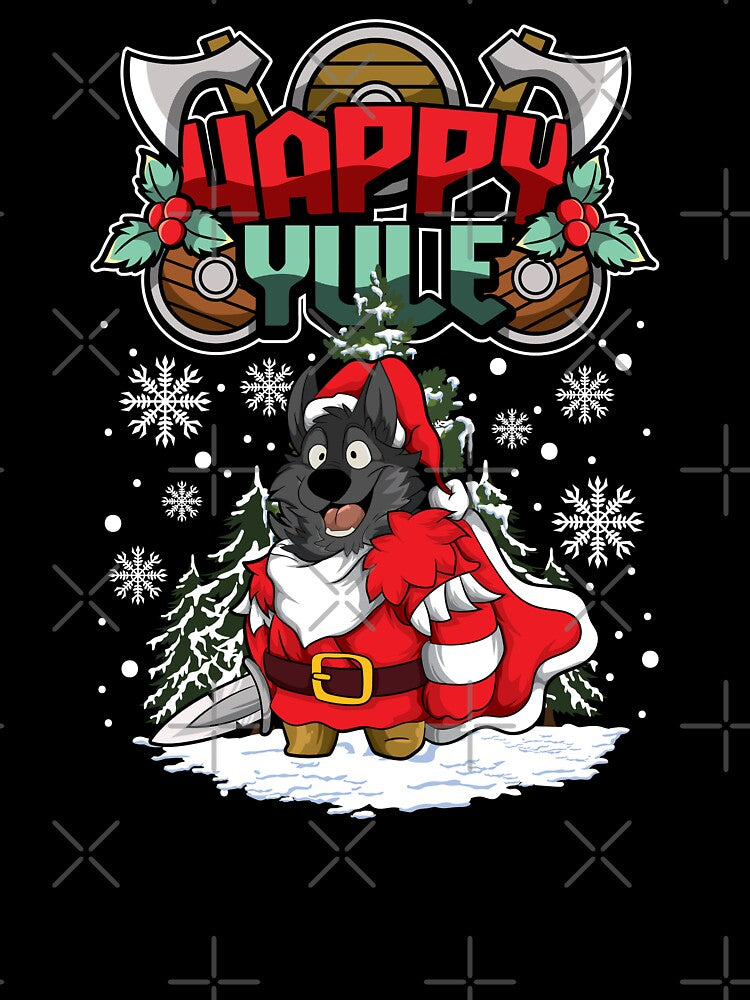 Happy Yule - Viking Christmas - Wolf by anziehend
