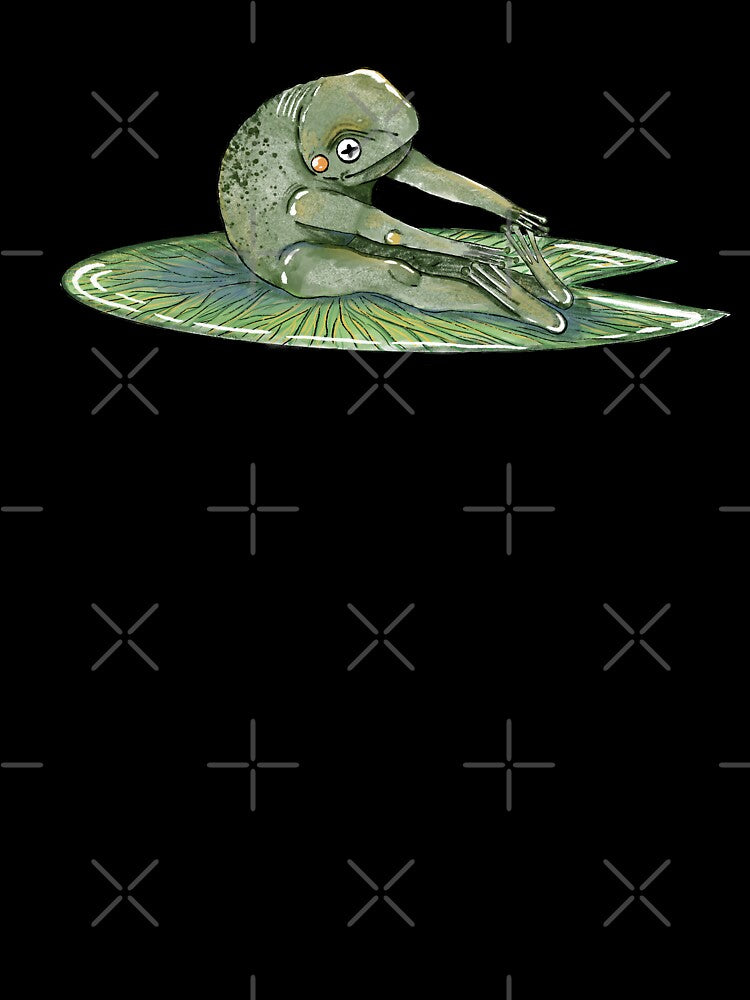 Frog stretching by emassketches