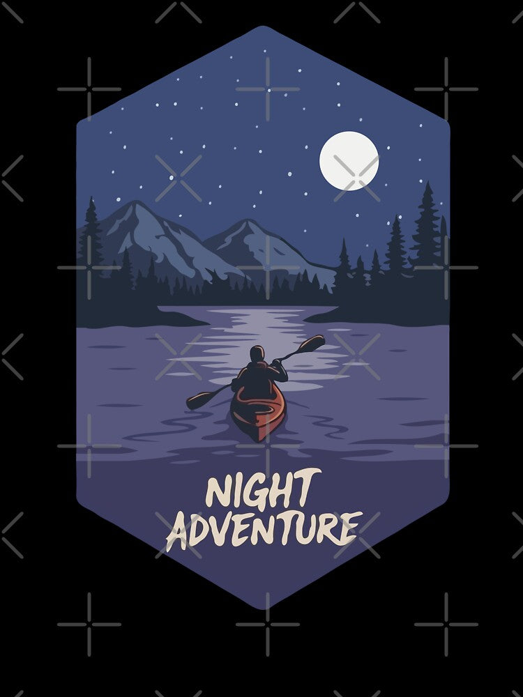 Night Adventure Kayak by Catzura
