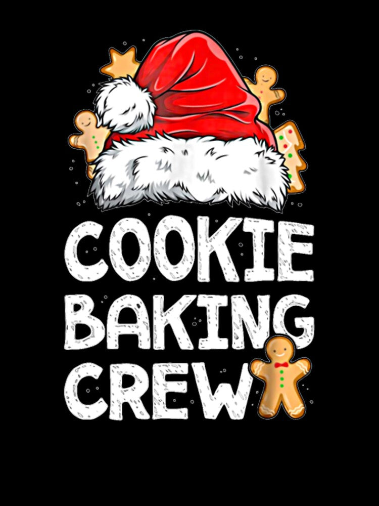Cookie Baking Crew Christmas Santa Gingerbread mask shirt by ClamenTaon