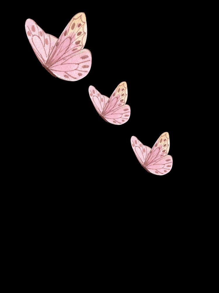 Pink butterfly by Hoetoons