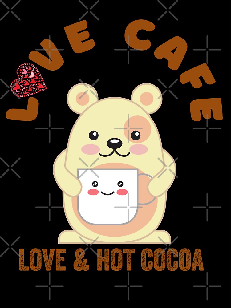 All I Need is Love And Hot Cocoa, Kawaii bunny by GulQari