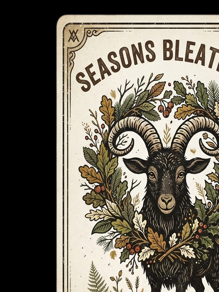 Seasons Bleatings Yule Goat by WILLIAMRIEDIN81