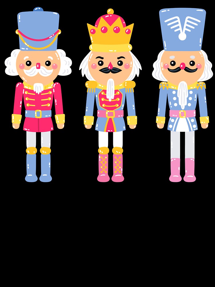 Nutcracker Squad Ballet Christmas Xmas Women Kids Girl Men by aymanehammi