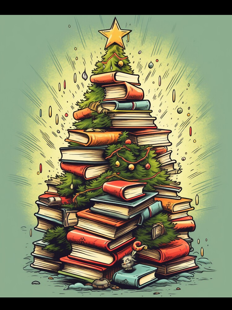 Christmas Tree With Books. My Bookish Pack. by LuNkyRose
