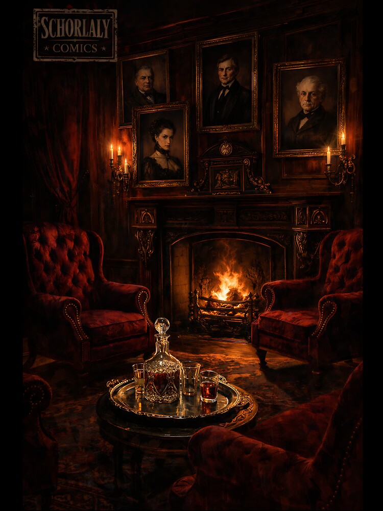 The Secret Society Salon - Dark Academia Aesthetic by bapupa