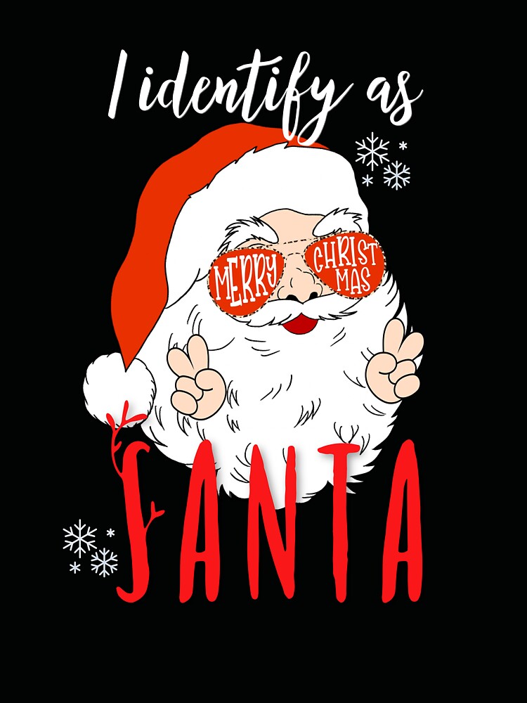 I Identify As Santa Funny Christmas Pajamas For Dad X Mas by Yourfavshop600