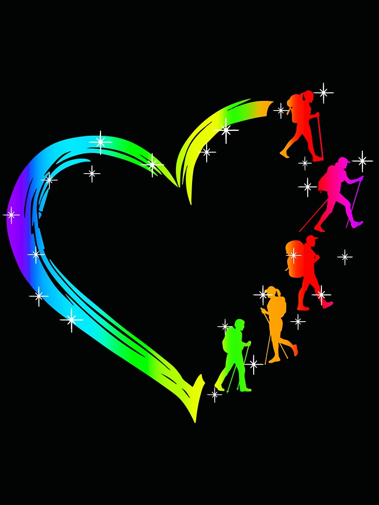 Gradient Heart Hiking by Anderson456