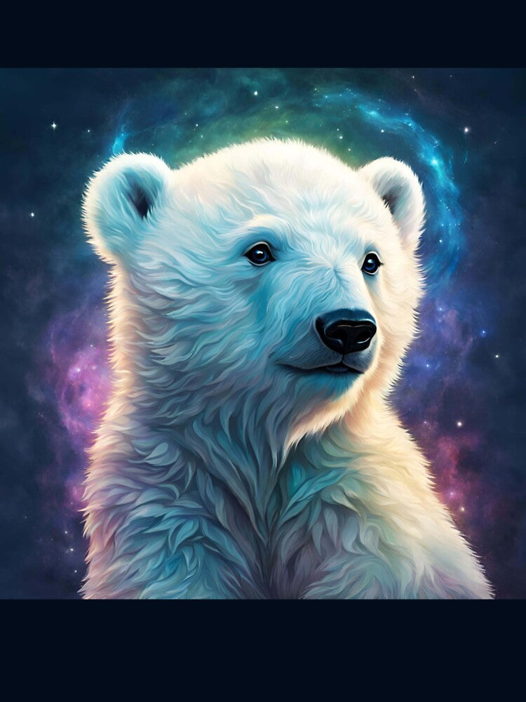 Cute Polar Bear Art Gifts For Animal Lovers, and Baby Polar Bear Lovers by Cuteanimalgifts