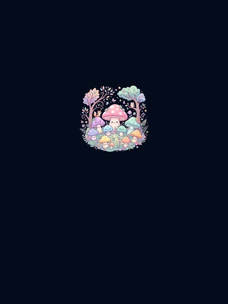 Cute Kawaii Mushroom Forest by Figurimania