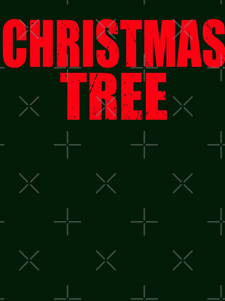 Christmas Tree Simple Christmas T Shirts Cute Funny Christmas T Shirt Gift For X Mas Holiday by arcadetoystore