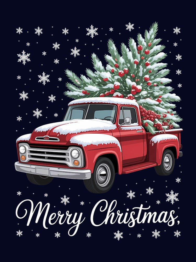Merry Christmas Red Truck Family Matching Christmas Pajama by gourpmerzihd