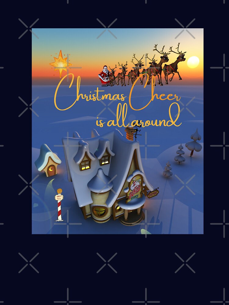 Family, Christmas, Pajama 'Christmas Cheer is all around' by 3TFashion