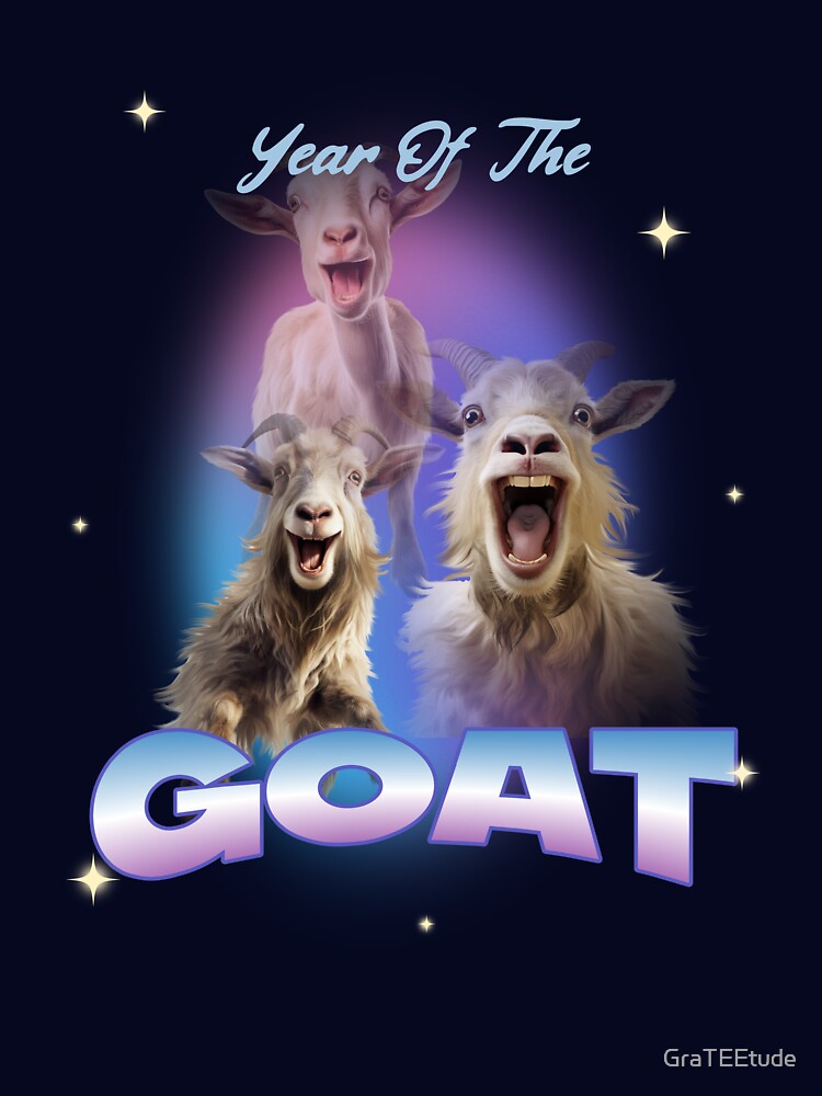 Year Of The Sheep 羊年 2027 Chinese Lunar New Year Chinese Zodiac by GraTEEtude