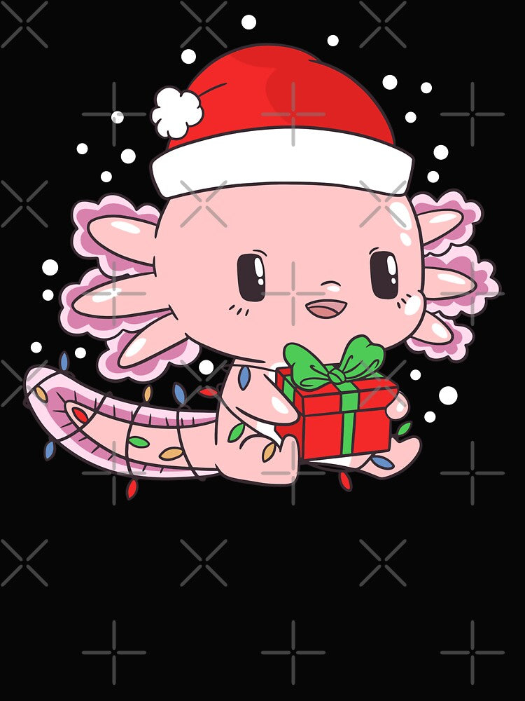 Axolotl Christmas Lights II by Lemon Pepper