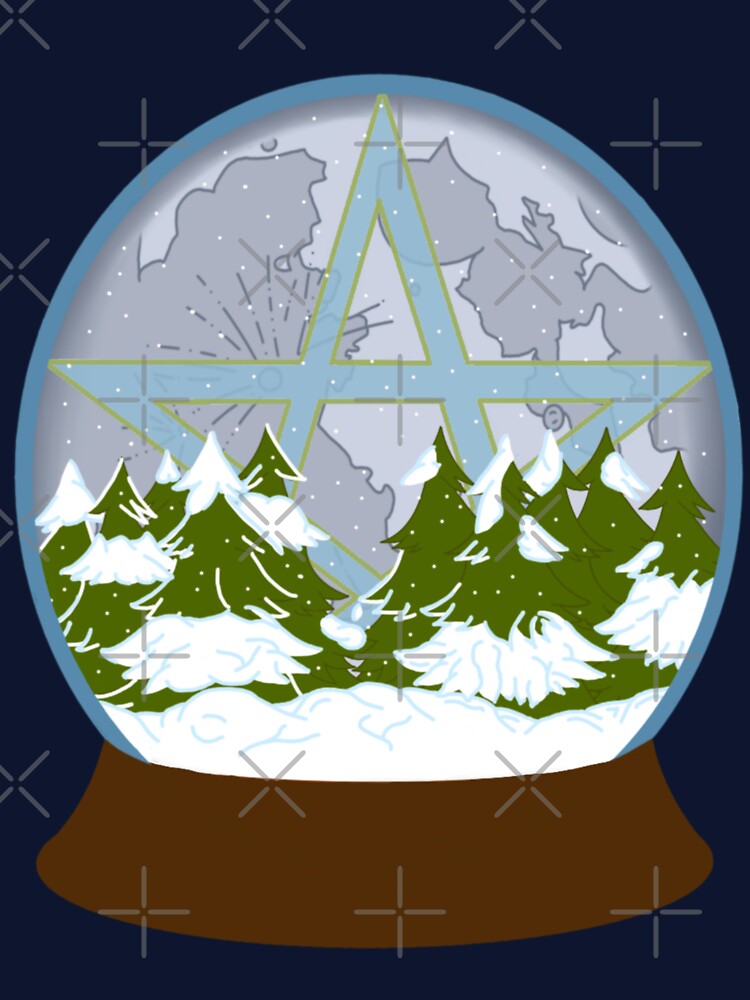 Yule Snow Globe by IslaImages