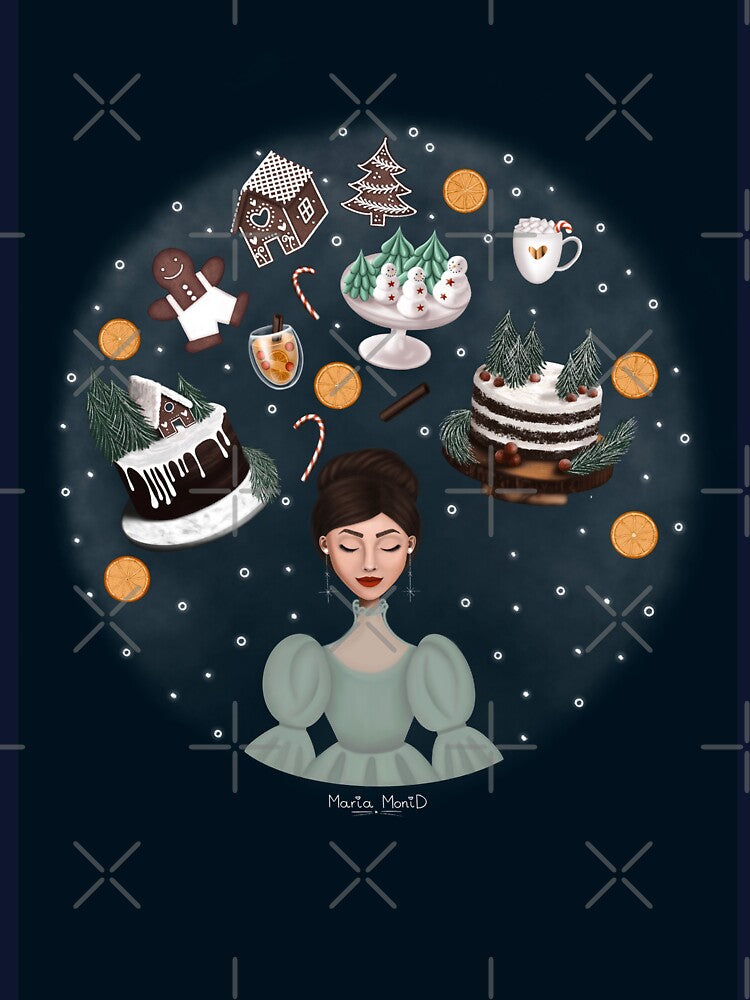 The anticipation of New Year's Eve goodies by Maria Monid