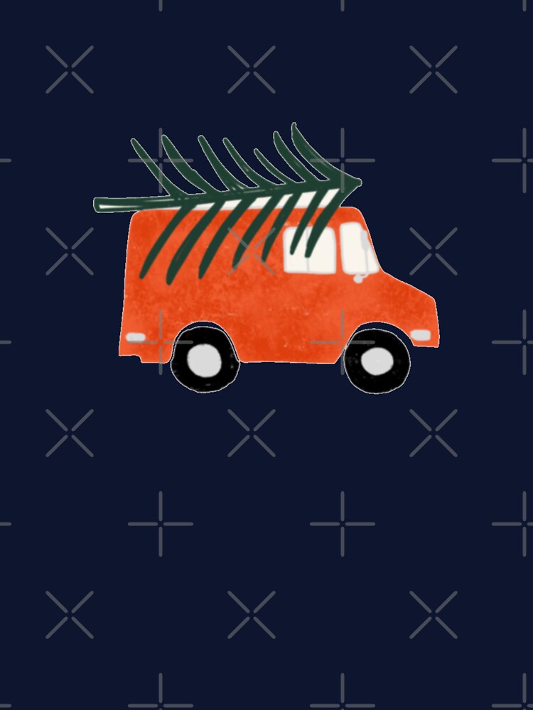 Christmas truck Blue by susycosta
