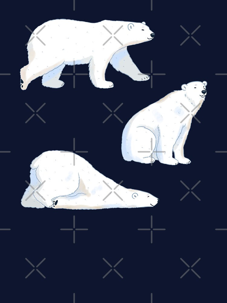 Polar bear illustration pack by Yaragold