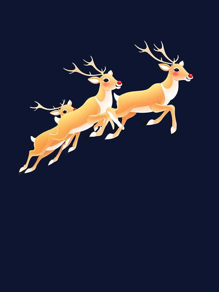 Festive Reindeer Magic by Parvej Qureshi