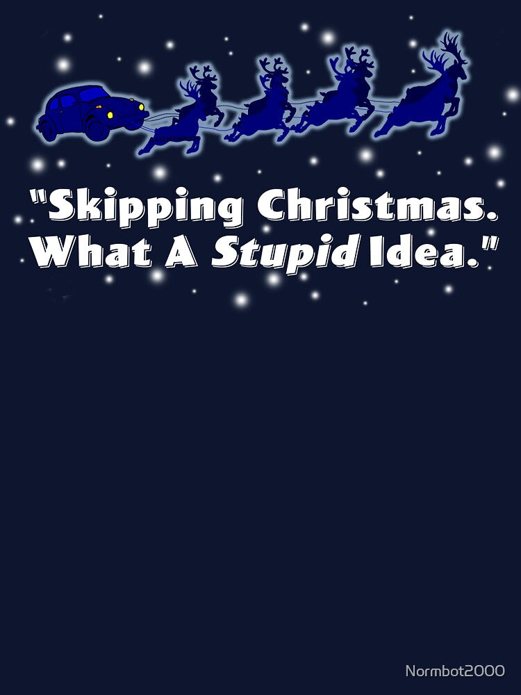 Skipping Christmas Sleigh by Normbot2000