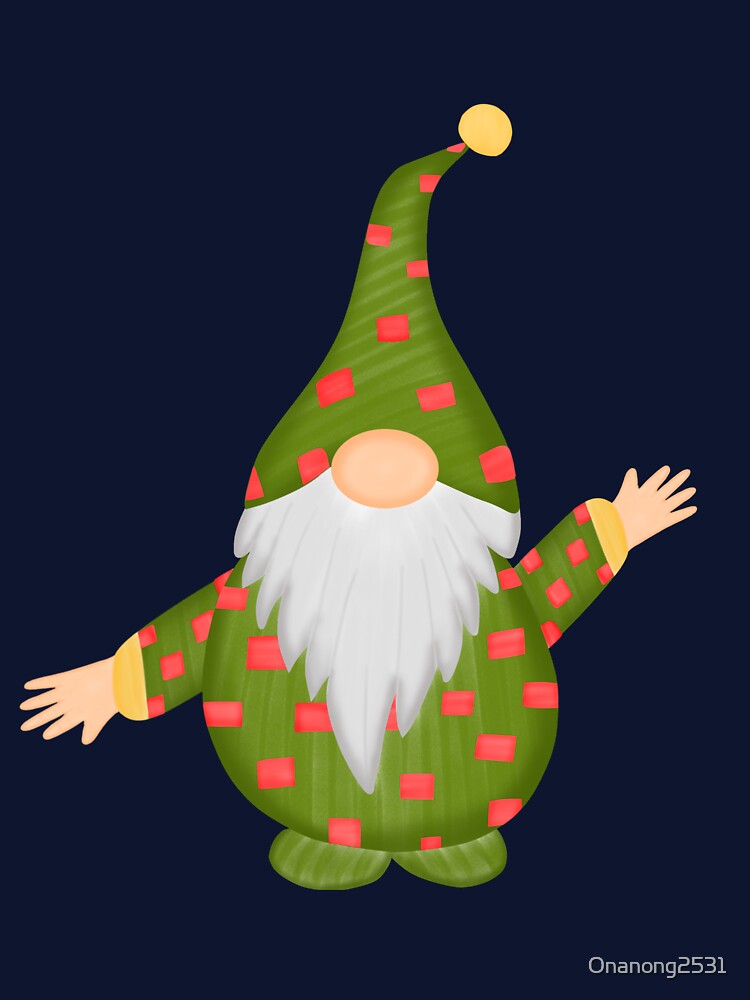 Christmas cute Gnome by Onanong2531