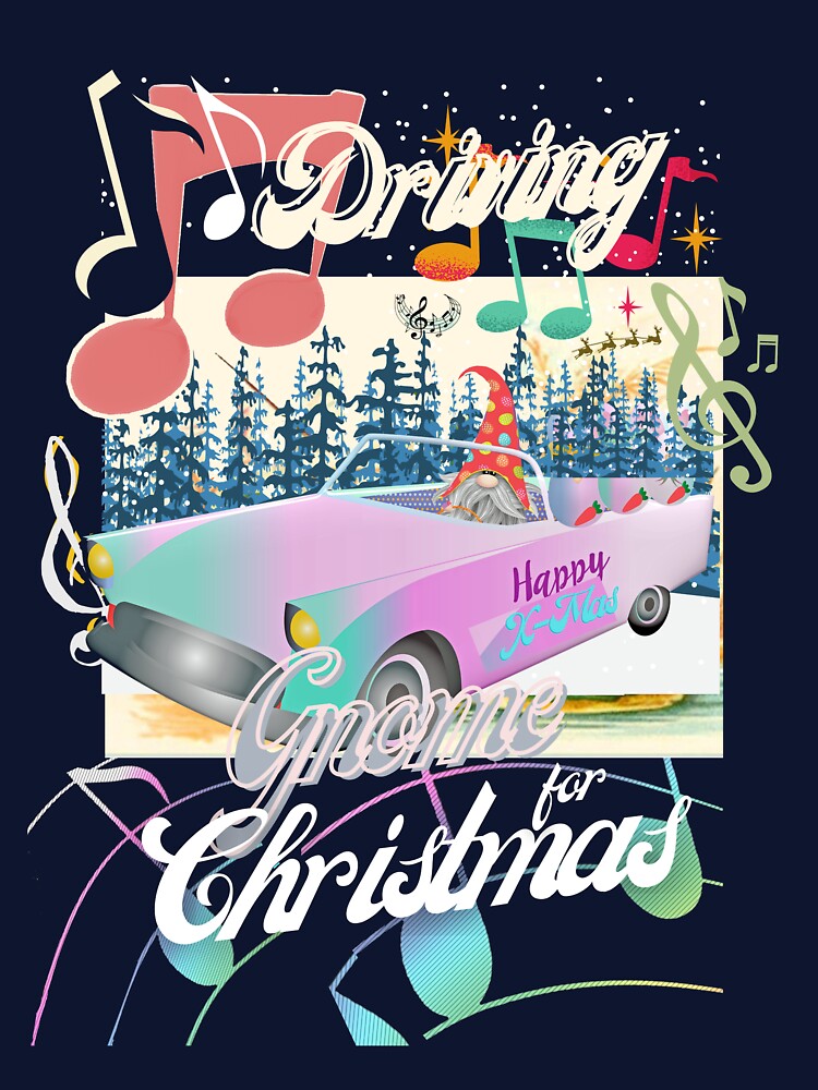 Driving Gnome For Christmas by Flirt-Teez