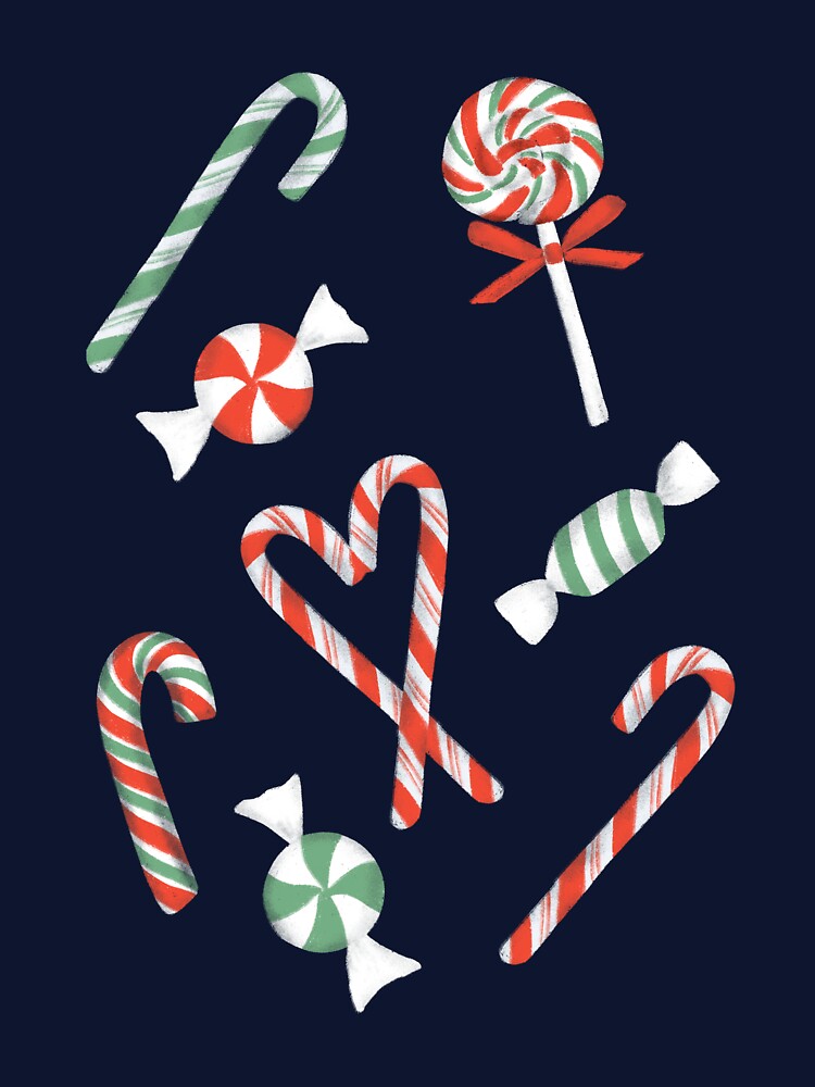 Sweet but twisted candy cane wishes by TinyFlowerArt