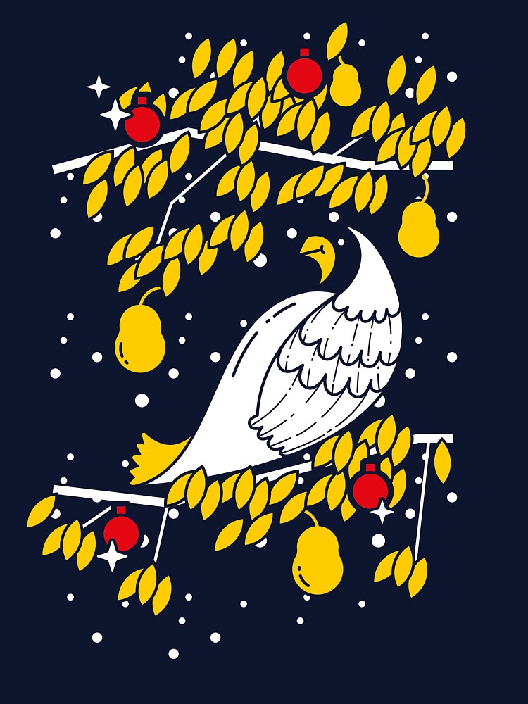 Partridge in a Pear tree by Deckidea