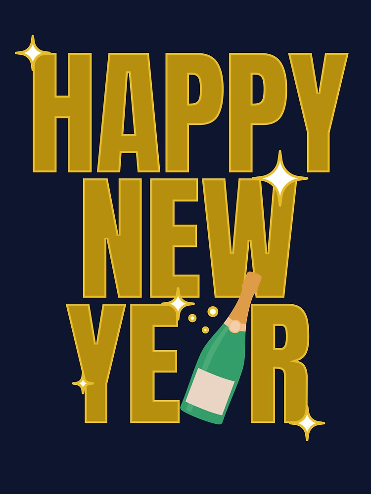 Happy New Year design - countdown shirt design by A-VN STUDIOS