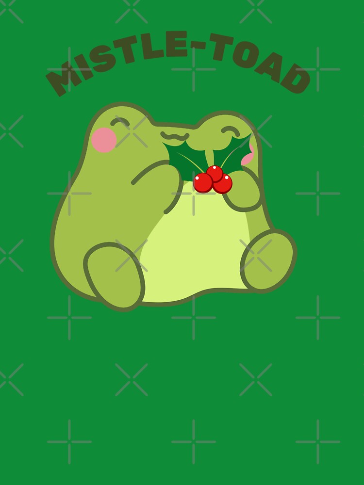 Mistle-Toad: A Festive Frog Under the Holly by HELL0WBELLO