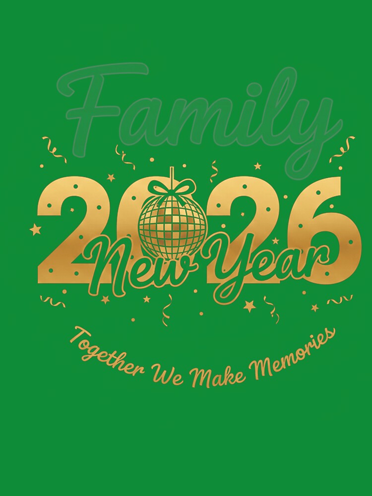 Family New Year 2026 Together Celebration Matching Party Style, Party Countdown Matching Group by AsturShop