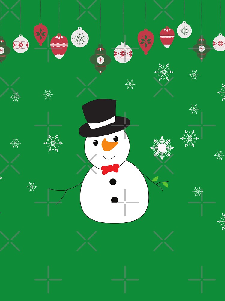 Cute Christmas Snowman by Mayziel