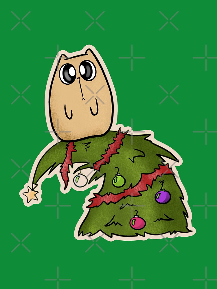 Cat in a Christmas Tree by MamaCsTees