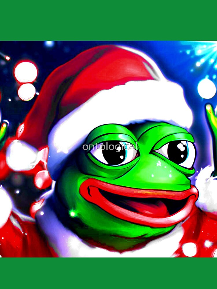 Christmas Hat Pepe by ontological