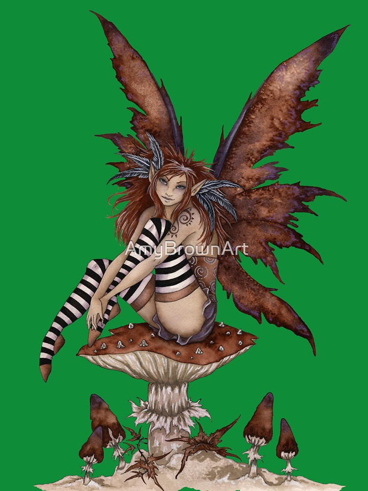 Naughty Fairy by AmyBrownArt
